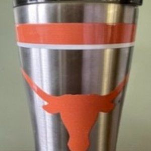 Texas Longhorn Cup & Lid